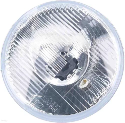 Trabant fényszóró betét egyenes üveges H4 – 178 mm, (RE12411)