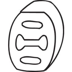   FA1 Kipufogótartó gumi 255-854 Fai 333-706 Fiat modellekhez