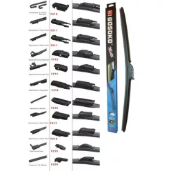   Bosoko 18" (450mm) Multi Ablaktörlő Lapát 9 Adapterrel