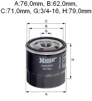 H90w01 hengst opel 85-ig/4x16              