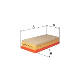 P090/1 levegőszűrő /MANN C32120/1 Ford Transit