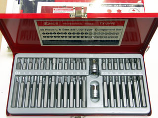 Tx-3440 torx készlet 40 db