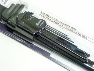 HK-009MB imbuszkulcs készlet 9 db