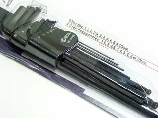 HK-009MB imbuszkulcs készlet 9 db