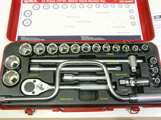 GS-424M4 készlet 24 db-os 1/2"