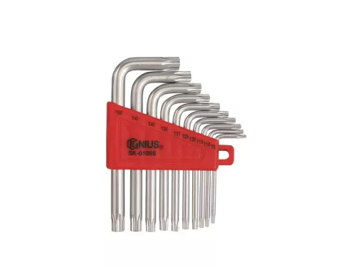 Sk-010s torx készlet T9-T50 rövid
