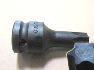 Légkulcsfej Torx Star T40 1/2" – 4460S40