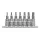 Torx kulcs készlet T10–T40 7db-os YT-0461