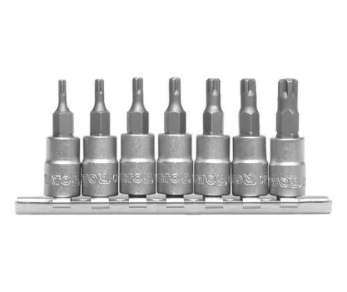 Torx kulcs készlet T10–T40 7db-os YT-0461