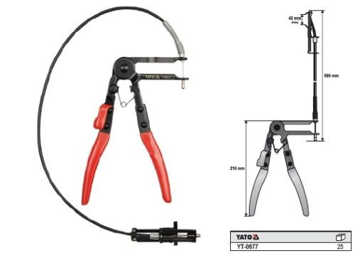 Yt-0677 flexibilis fogó                           szerszám       