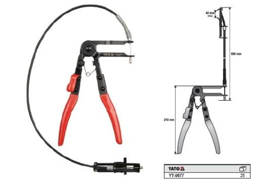 Yt-0677 flexibilis fogó
