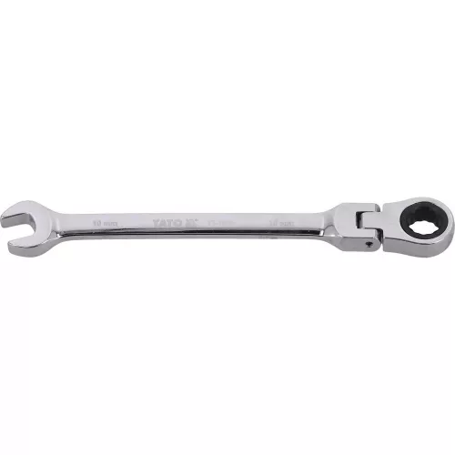 Yt-1676 racsnis csillag-villáskulcs csuklós 10 mm