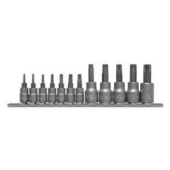 Kulcskészlet torx 6 ágú 12db-os YT-04331