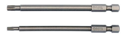 Bitkészlet 1/4" 2db-os torx T27x100mm YT-0491