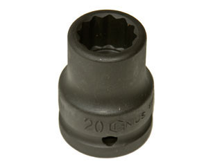 Légkulcsfej 3/4" 12 lap, 35 mm – 655235