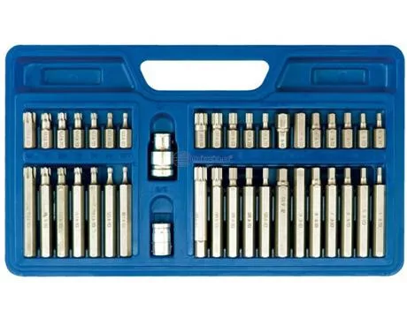 Torx imbuszkulcs készlet 40 db-os – plasztik box – 66410