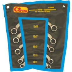 C6206 hajlított csillagkulcs készlet – 5db-os, 10-19mm