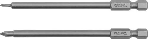 Csavarbehajtó 1/4" 2db-os PH00x100mm YT-0459