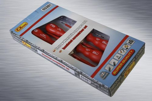 C5301 csavarhúzó készlet 6 db, szigetelt 1000V-ig