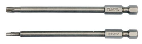 Yt-0490 bitkészlet 1/4" 2db-os torx t25-100mm     