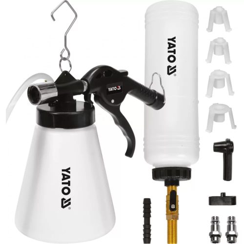 YATO YT-06835 pneumatikus fékfolyadék cserélő és légtelenítő készlet