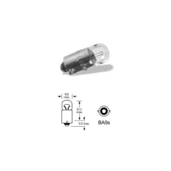 ELTA 288TB 12V 2W BA9s Autóizzó