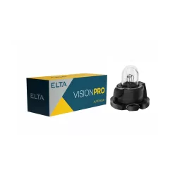 ELTA VisionPro 12V 1,2W MFSF Fekete Műszerfal Izzó