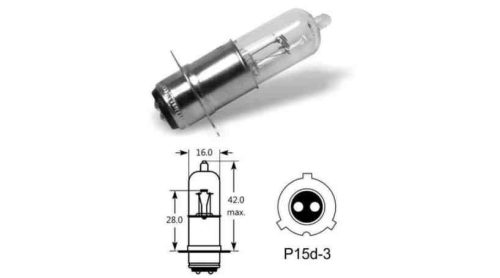 Elta 1011SB 12V 35/35W P15D-3 Halogén Izzó