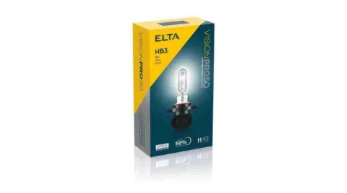 Izzó – 12V HB3 60W – P20d +50% 3400K – 3005TR – Elta