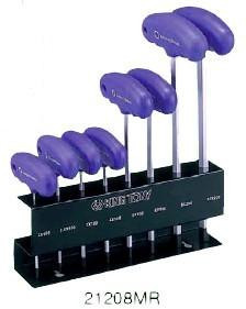 King Tony T-nyelű imbuszkulcs készlet – 2–10 mm, 8 darabos – 21208MR