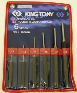 King Tony csapkiütő készlet – 2–8 mm, 6 darabos – 1006PR