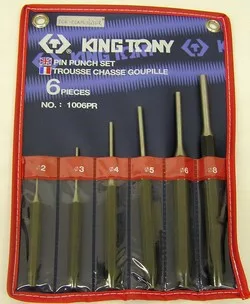 King Tony csapkiütő készlet – 2–8 mm, 6 darabos – 1006PR