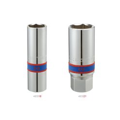   King Tony 463516R gyertyahúzó dugókulcs 1/2" 16 mm gumis