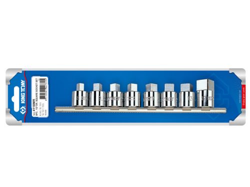 4118MR Négyszög Dugókulcs Készlet 8-19mm 8 Részes - King Tony