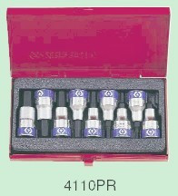 4110PR Imbusz Bitfej Készlet 1/2" - King Tony