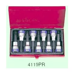 Torx bitfej készlet 1/2" – 80 mm – 9-4119PR