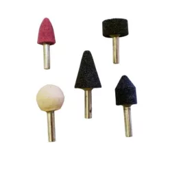   Köszörűkő, csaposkő készlet – alox – 5 részes STK-CSAPKLT5R