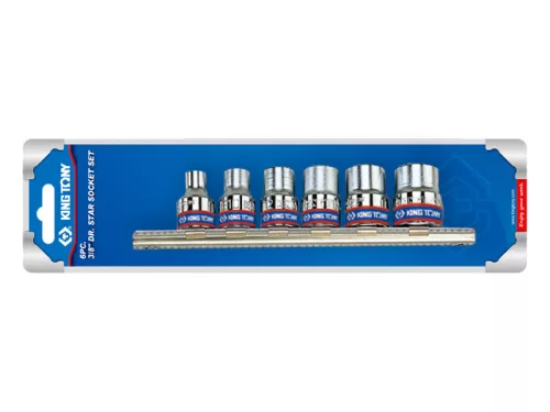 3106PR 6 Részes Torx Dugókulcs Készlet 3/8" - King Tony