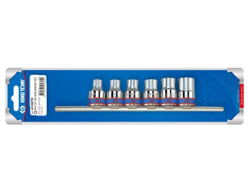 4106PR Torx Dugókulcs Készlet 1/2" 6 Részes - King Tony