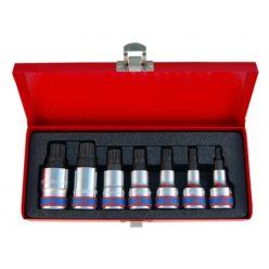 4117PR Spline Bitfej Készlet 1/2" - King Tony