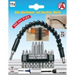   Bitkészlet flexi tengellyel 11 részes SBI-11RBKLT 20804 (King Tony)