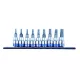 King Tony TORX bitfej készlet sínben – 9 részes, 1/4" – 2109PR