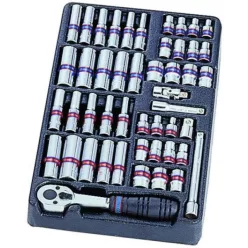   Dugókulcs készlet 1/4" – 48 részes – 9-2548CR (King Tony)