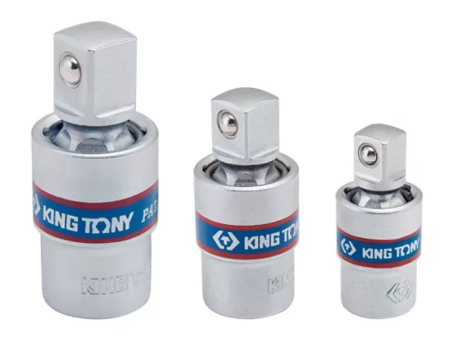 Csatlakozó készlet univerzális 1/4"+3/8"+1/2" 9113PR (King Tony)
