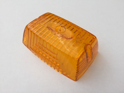 Szögletes sárga helyzetjelző búra