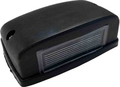 Lapos kialakítású univerzális rendszámtábla világítás