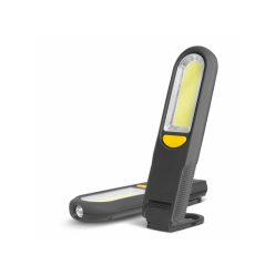   Mágneses steklámpa COB + SMD LED-del, akasztóval - vészjelzővel