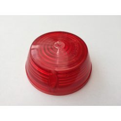 Kerek piros alacsony profilú villogó lámpa