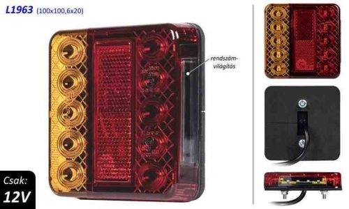 Egyesített hátsólámpabúra LED-es – W072 FT-07 – 5W41