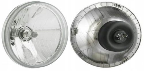 Kerek fényszóróbetét + HJ izzó – Trabant / Lada (4.48950.02)